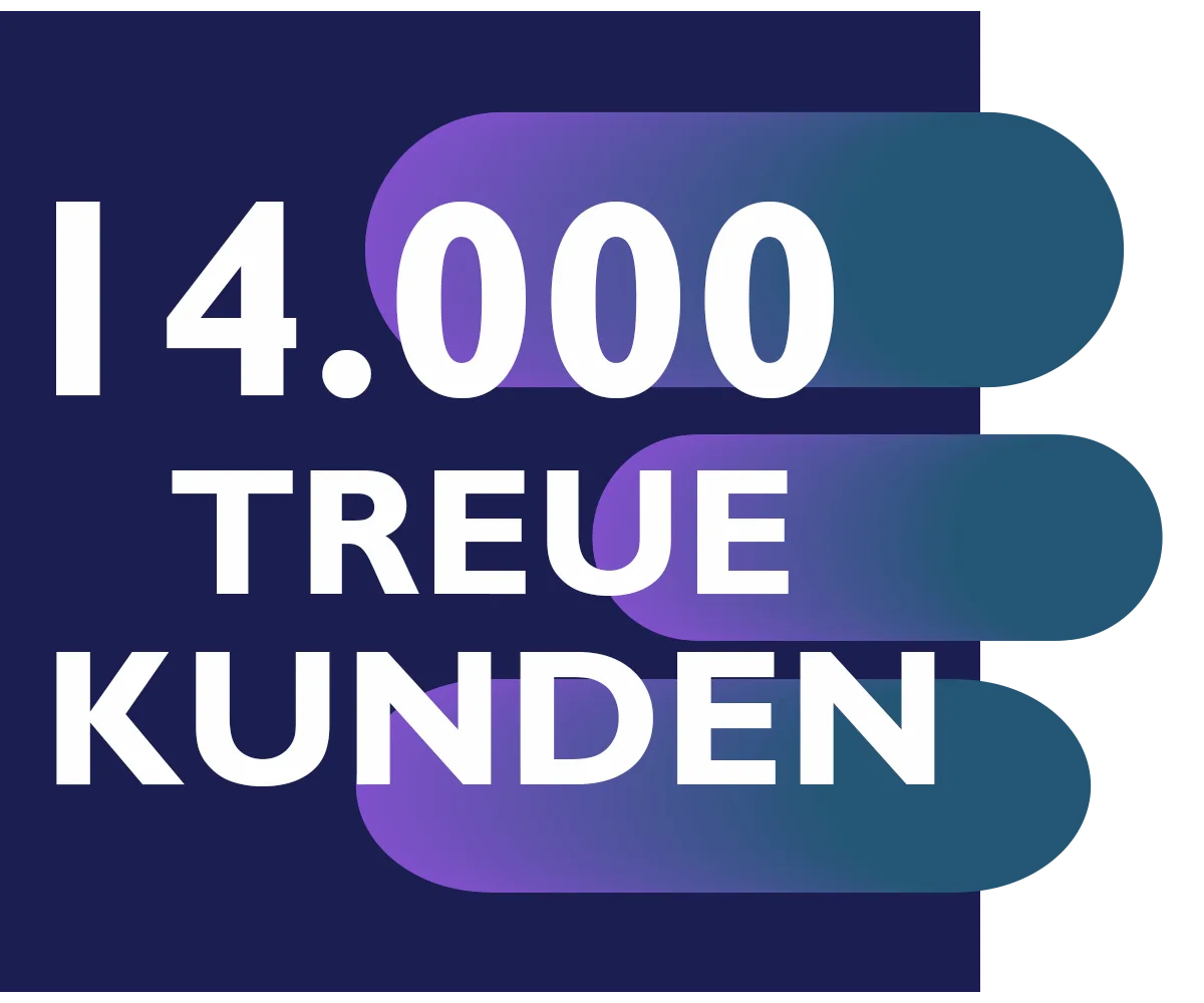 14.000 treue Kunden
